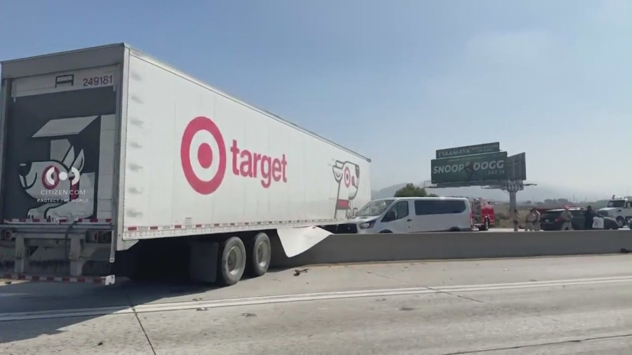 Woman Killed, 25 Injured in Irwindale Freeway Crash