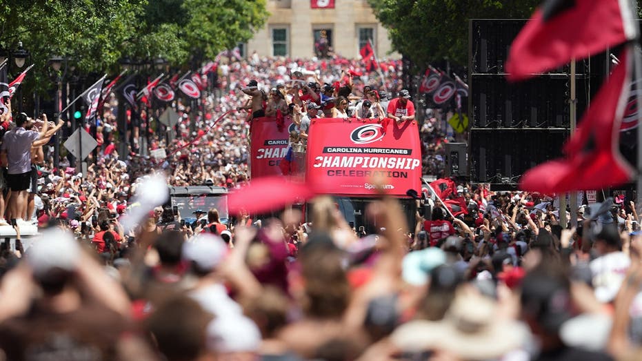 Hurricanes Celebrate Stanley Cup with Parade in Raleigh