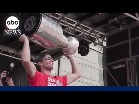 Hurricanes Fans Celebrate 2023 Stanley Cup Win