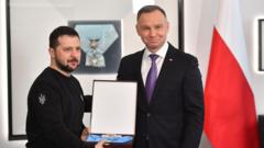 Zelensky Returns Polish Honor Amid Calls for Dialogue