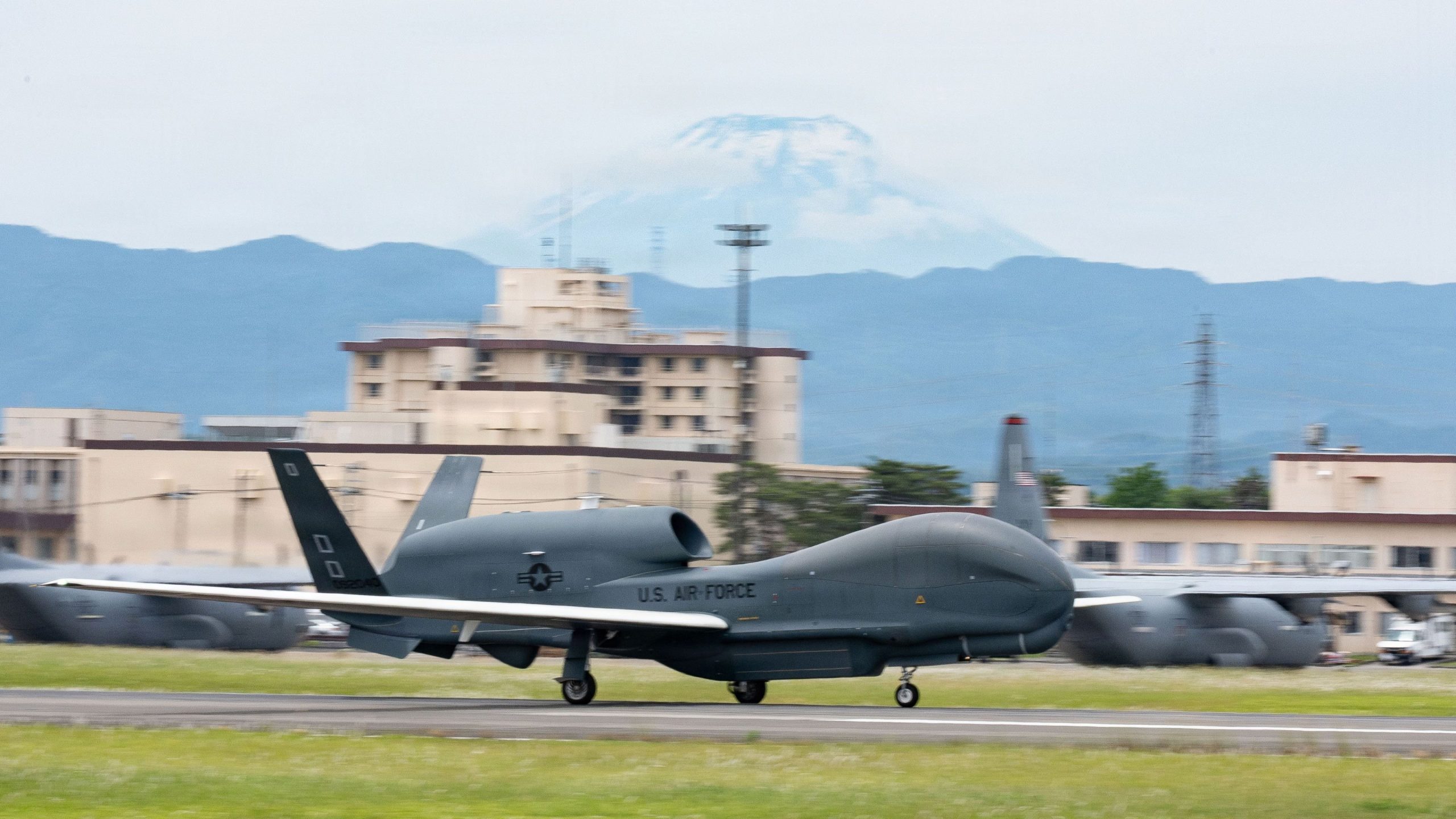 Air Force Deploys RQ-4 Drones to Yokota Air Base