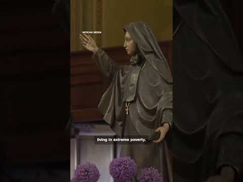 Pope Leo XIV Honors First American Saint