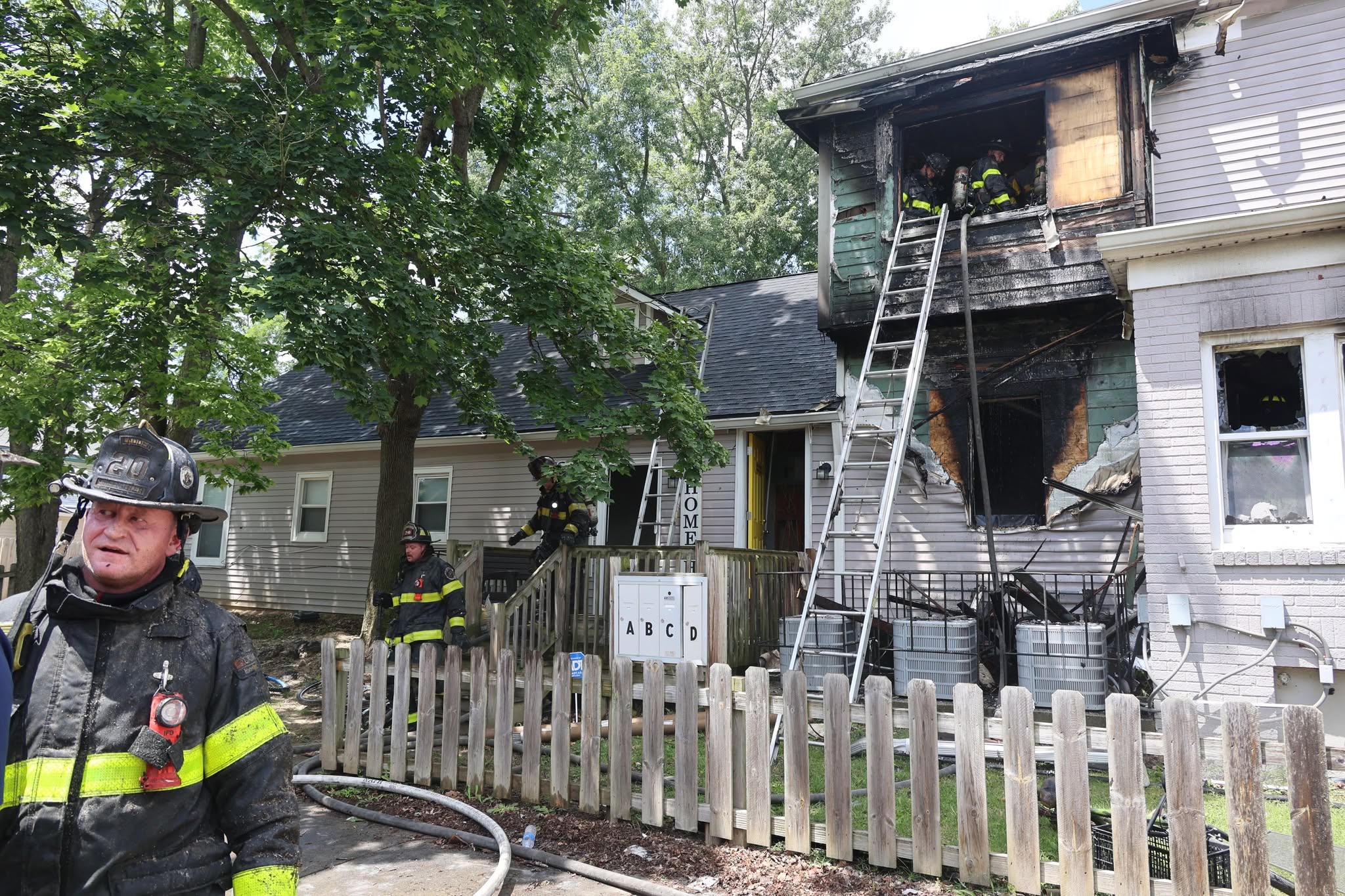 Apartment Fire Displaces 11 Residents in Indianapolis