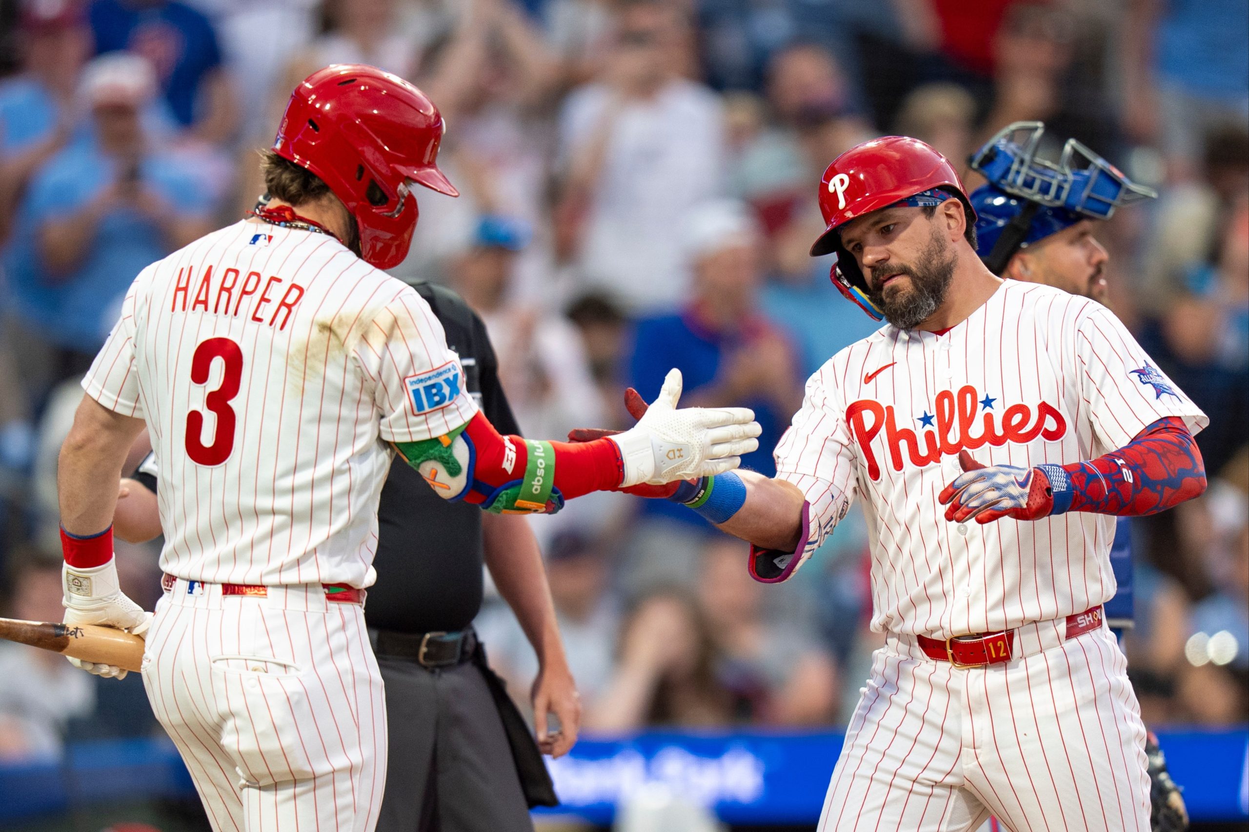 Harper and Schwarber Shine in Phillies’ Win over Mets