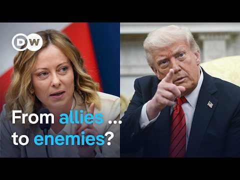Trump and Meloni’s Escalating Feud Explained
