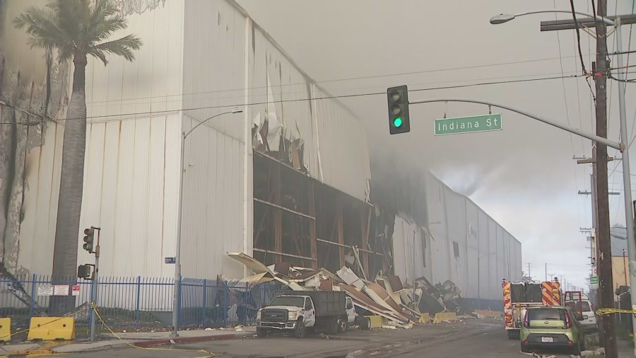 Concerns Rise Over Warehouse Fire’s Structural Integrity
