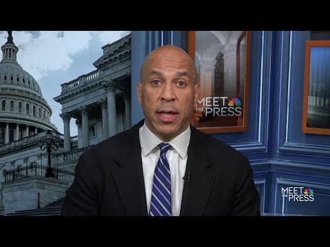 Cory Booker Critiques Trump’s Iran Deal on Meet the Press