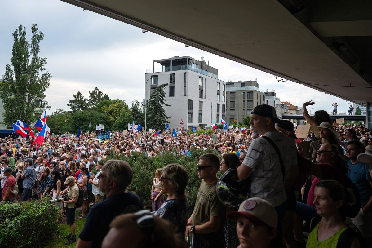 Czech Protests Against Public Media Funding Overhaul