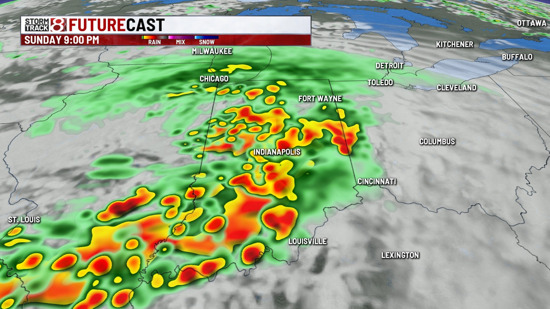 Stormy Father’s Day: Weather Warnings for Indianapolis