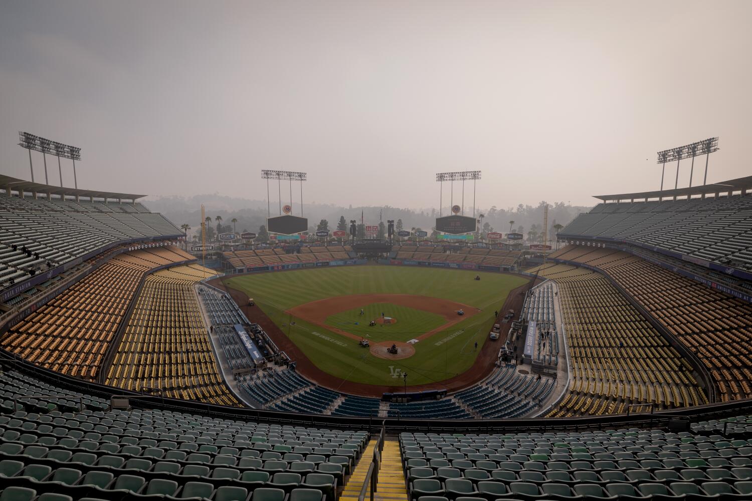 Boyle Heights Fire Progress Amidst Unhealthy Air Quality