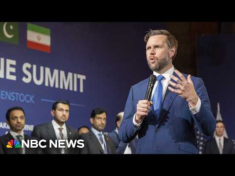 Trump’s Iran Threat Amid Vance’s Diplomatic Talks