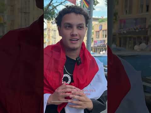 Egyptian Fans in NY Rally for World Cup Glory