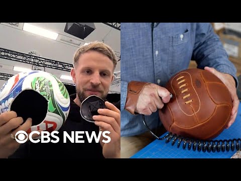 Evolution of the World Cup Ball Over 96 Years