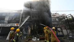 15 Dead in North India Building Fire: Inquiry Launched