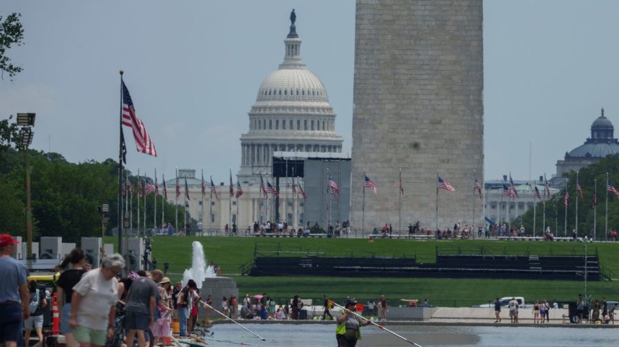 Trump Stands Firm on Lincoln Reflecting Pool Vandalism Claims