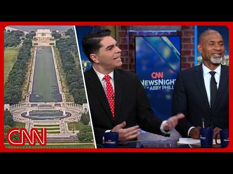 Vandalism of Trump’s Reflecting Pool Raises Concerns