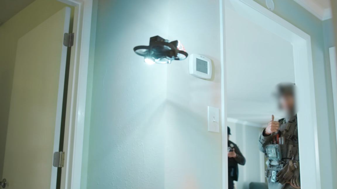 Drones in Law Enforcement: Unusual Police Video