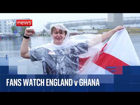 England vs Ghana World Cup Match Highlights