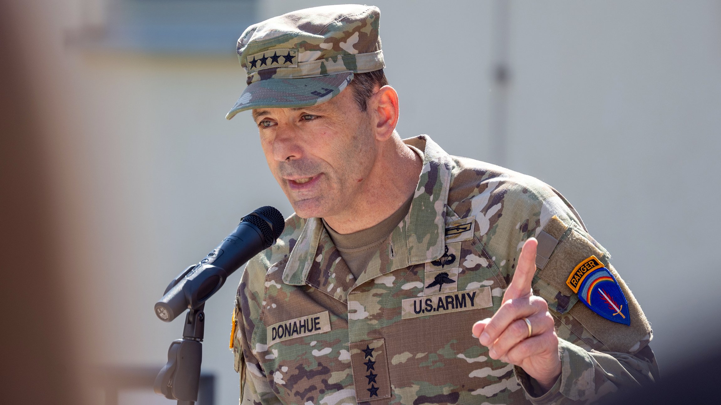 Gen. Donahue Exits Command of U.S. Army Europe and Africa