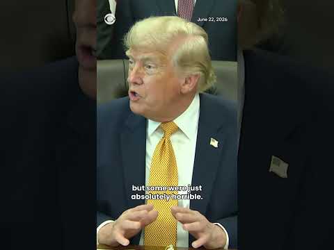 Trump Discusses Cuts in Reflecting Pool’s Surface