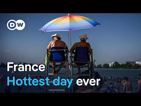 France’s Hottest Day and Night Amid Europe Heatwave