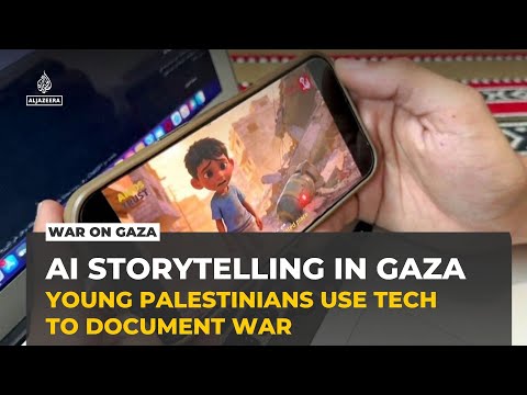 Young Palestinians Use AI to Share Stories of War