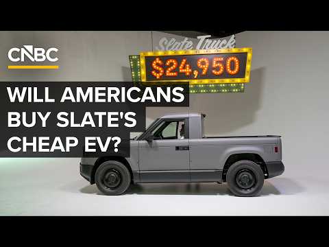 Slate Auto’s $25K Modular Electric Trucks Unveiled by CNBC