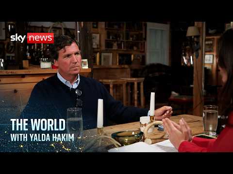 Tucker Carlson Discusses Iran & Trump with Yalda Hakim