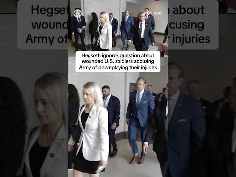 Hegseth Dodges CBS News on Iran War Soldiers