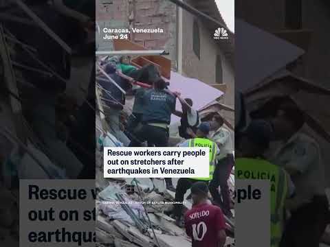 Venezuela Earthquakes: Rescue Efforts Underway