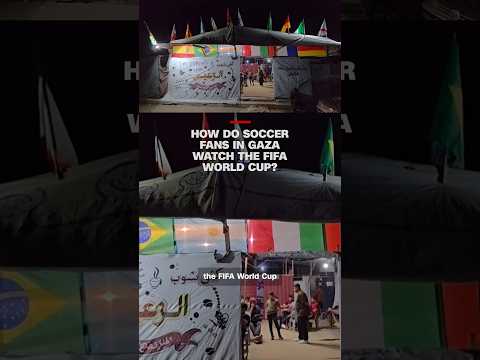 Gaza Fans Face Struggles to Watch FIFA World Cup