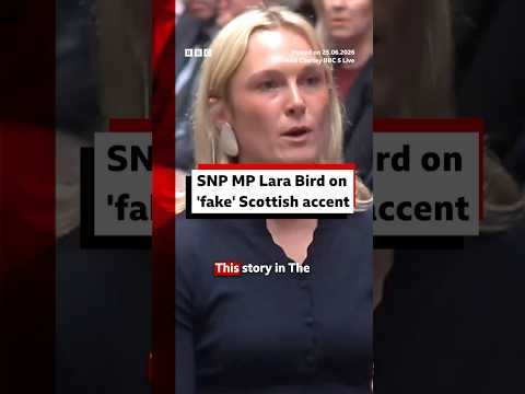 SNP MP’s Accent Sparks Online Debate