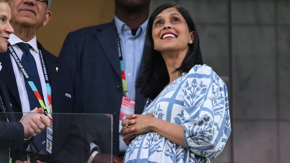 Usha Vance & Celebrities Cheer for Team USA in LA