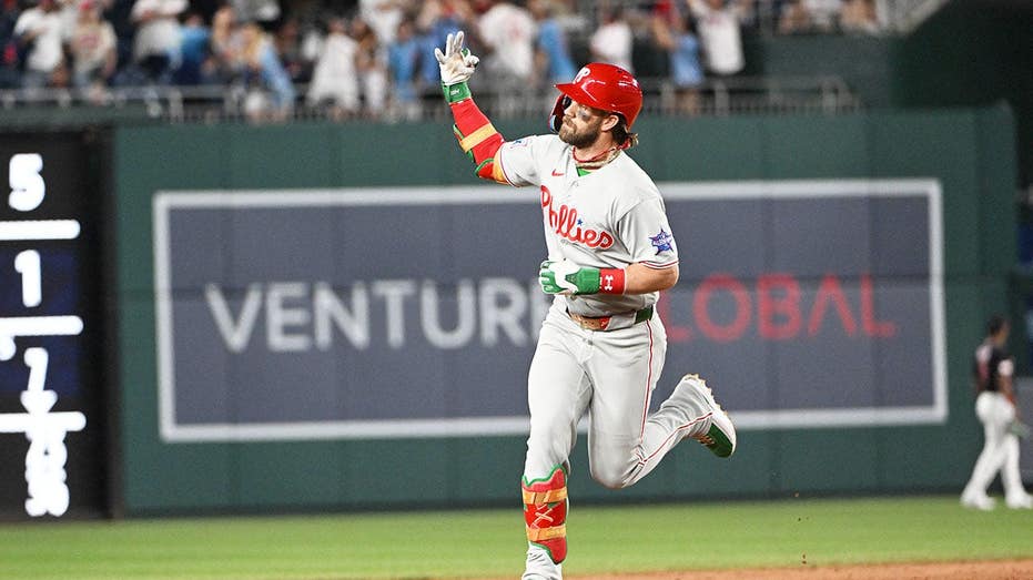 Bryce Harper Hits Home Run, Responds to Nationals Fans