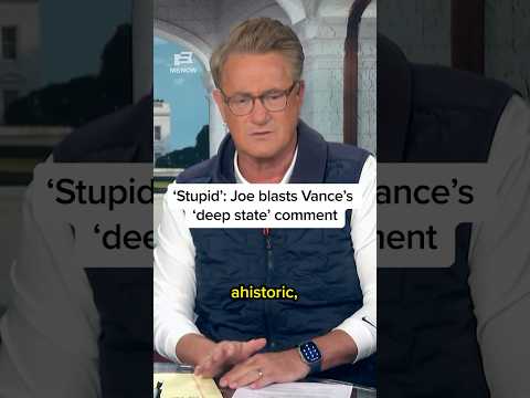 Joe Biden Critiques Vance’s ‘Deep State’ Claims