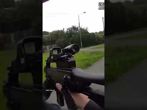 Van Driver Aids U.K. Police in Suspect Chase