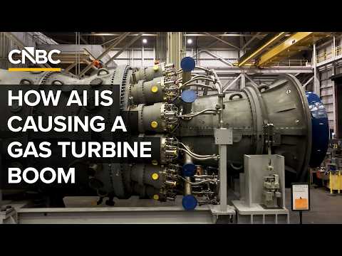 AI Data Centers Fuel Growth in Gas Turbine Industry