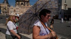 Record Heatwave Hits Germany, Denmark, and Czech Republic