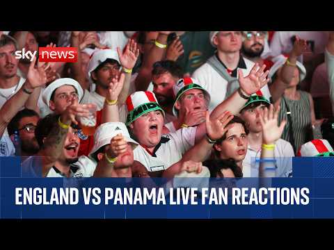 Live Fan Reactions: England vs Panama | World Cup 2026