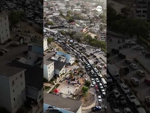 Venezuela Earthquakes: Drone Footage of Widespread Damage