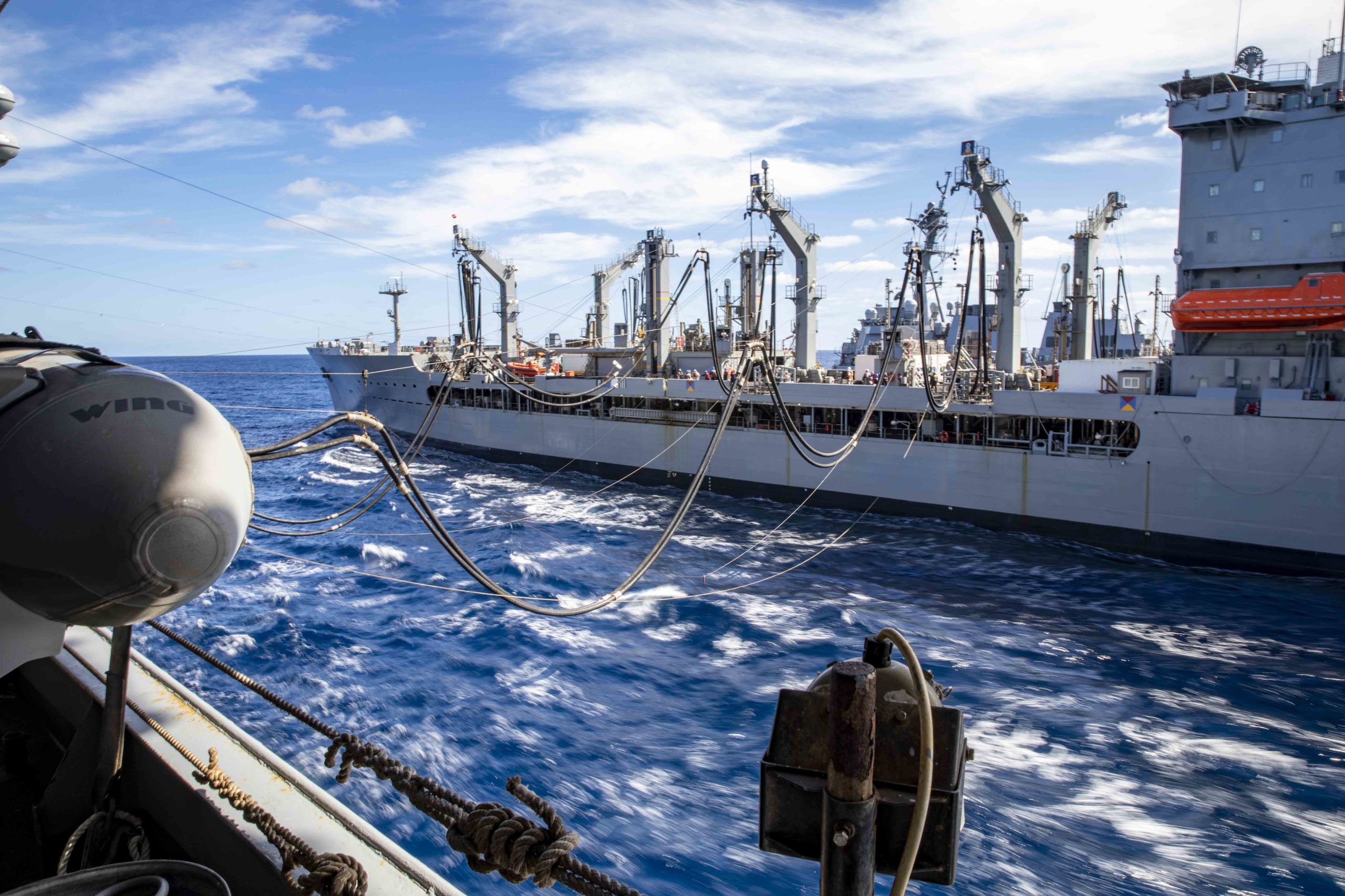 USNS Kanawha Makes History with Combat Valor Award