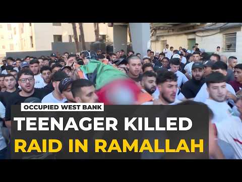 15-Year-Old Palestinian Dies During Israeli Raid in Ramallah