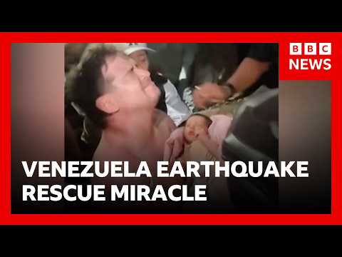 Venezuela Earthquake: Mother and Baby Rescued