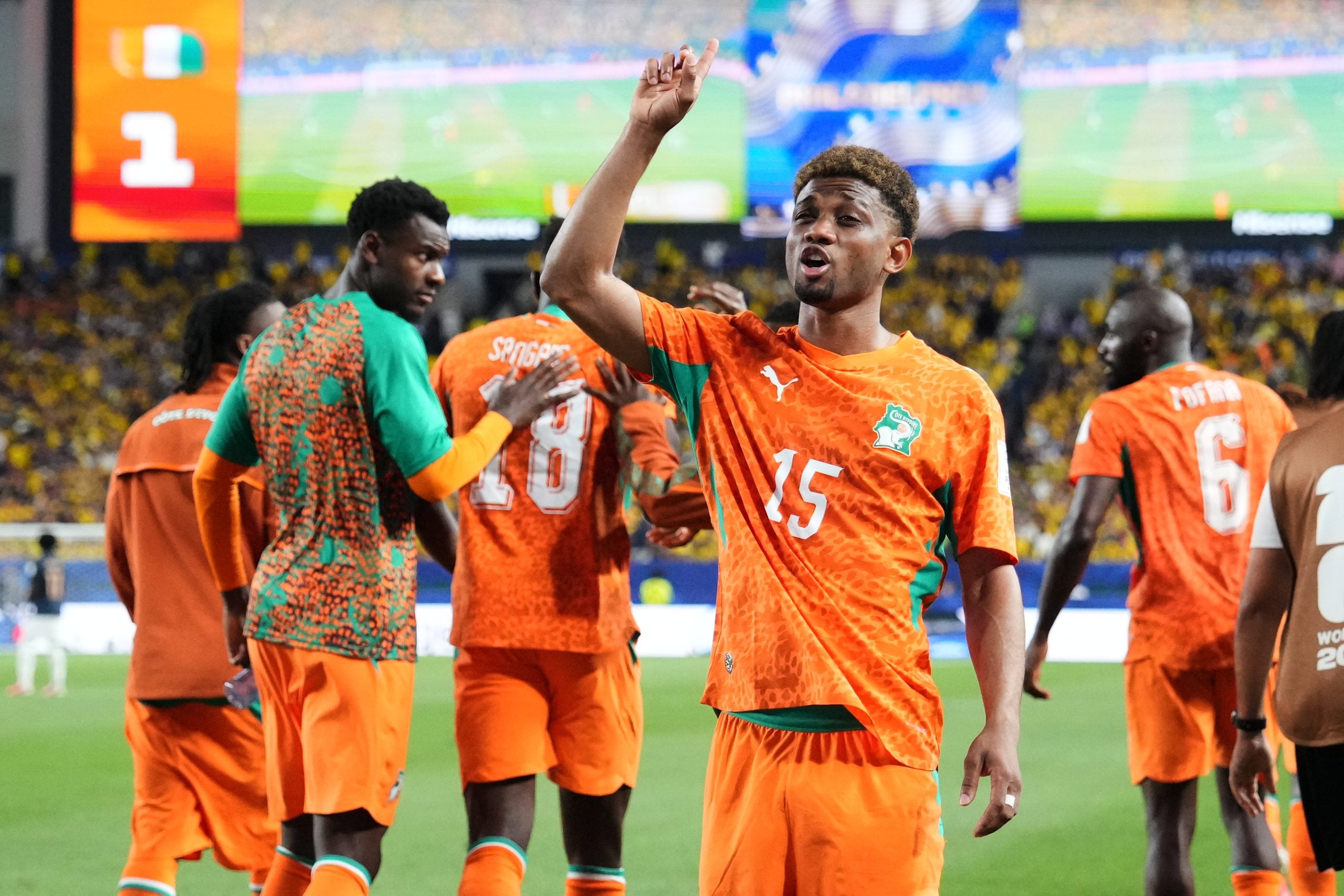 Côte d’Ivoire Edges Ecuador in Philly’s First World Cup Game