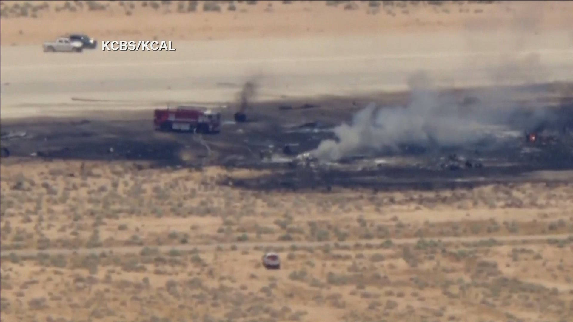 B-52 Bomber Crash at Edwards AFB, California
