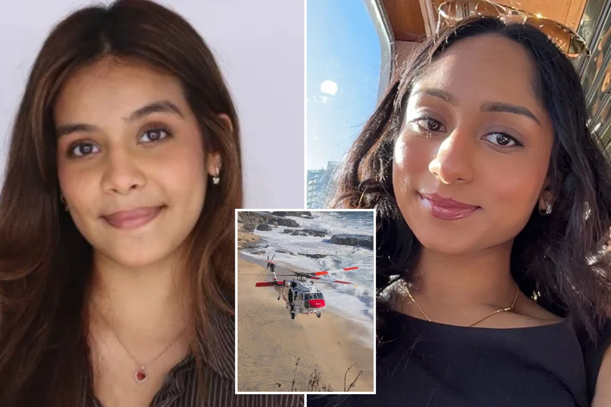 Friends Swept Out to Sea on California Beach
