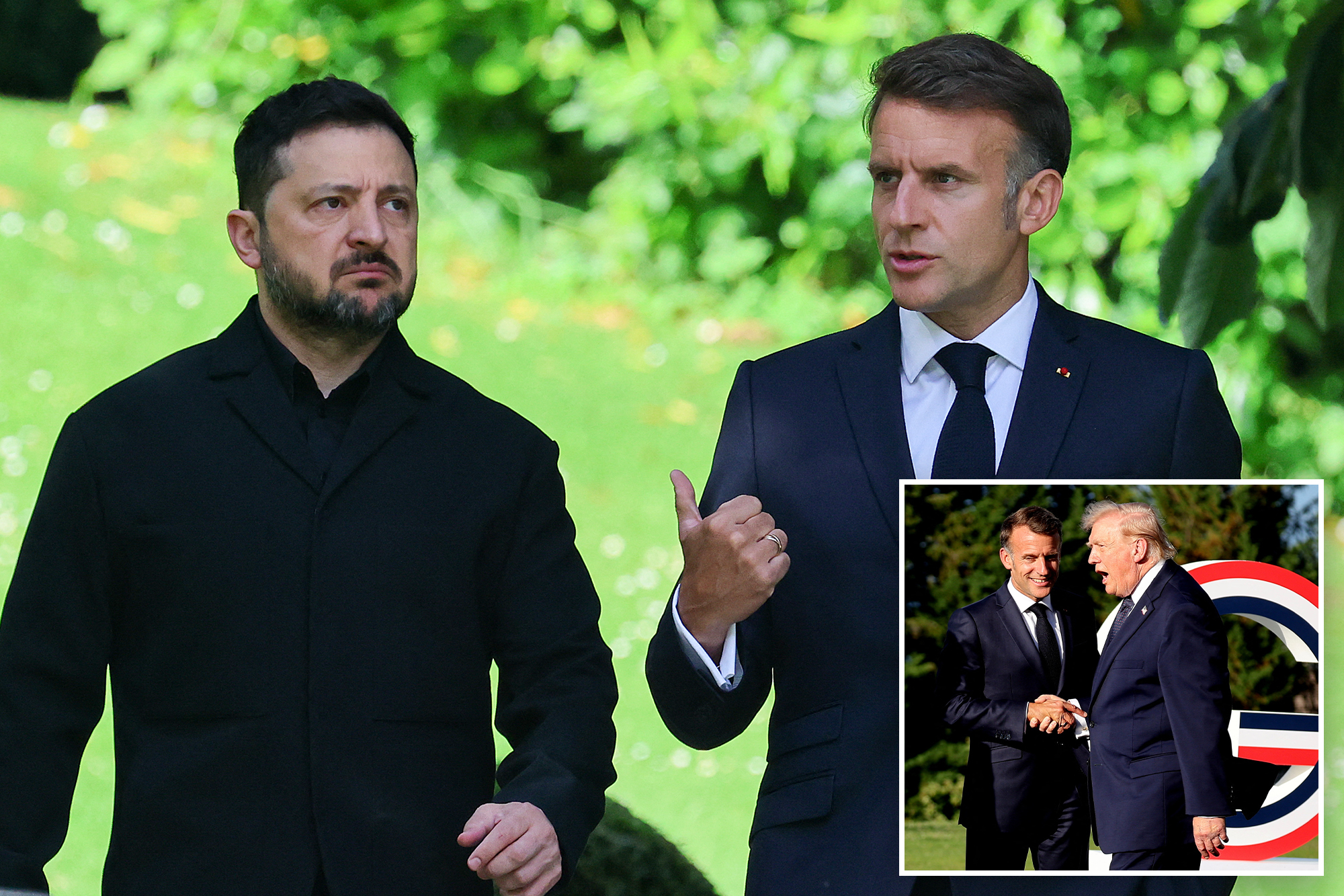 Zelensky Meets G7 Leaders on Ukraine Conflict