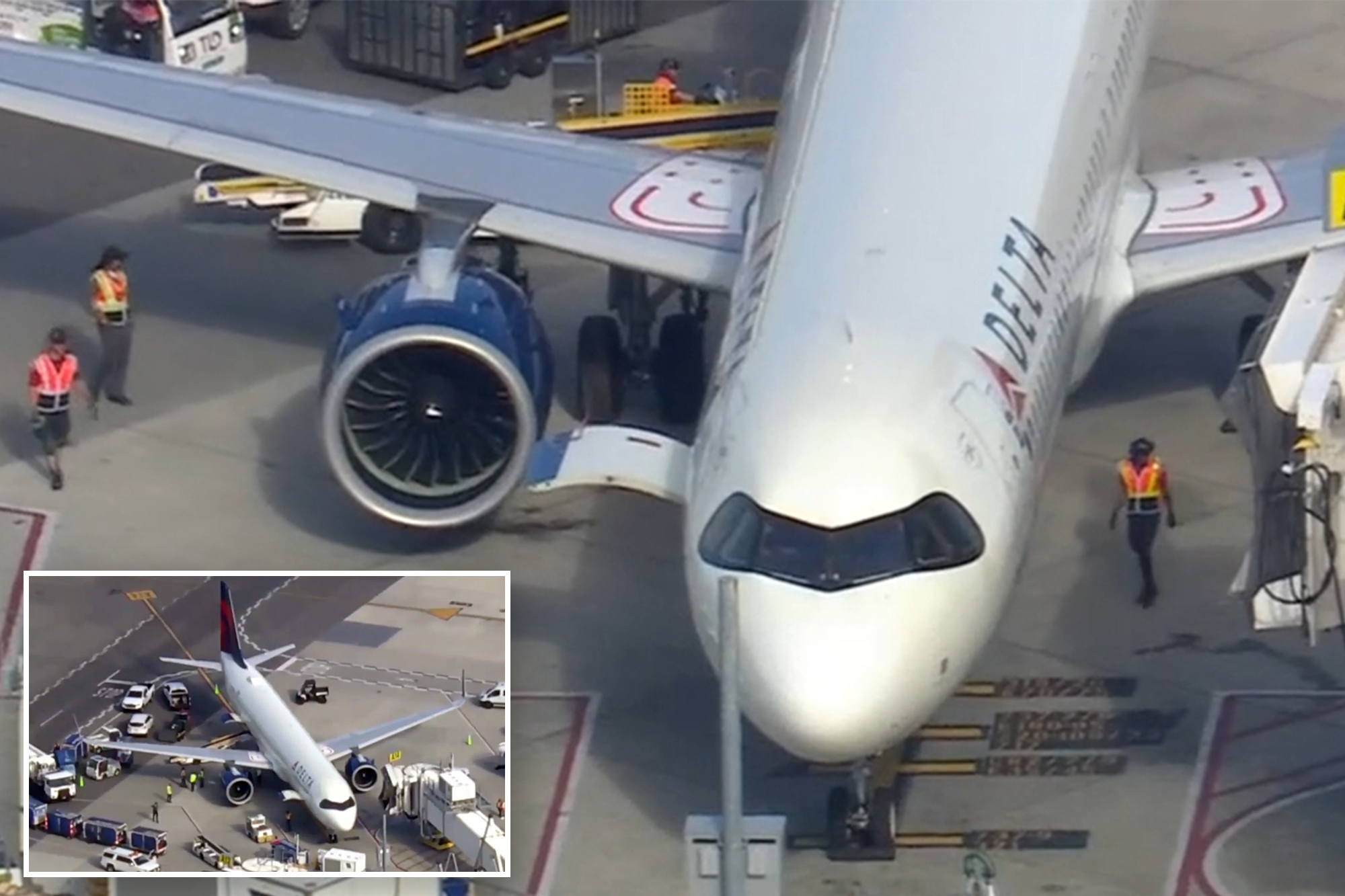FDNY Responds to Delta Flight Emergency at JFK