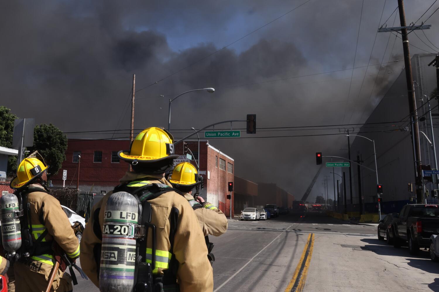 Boyle Heights Fire: Air Quality and Safety Orders