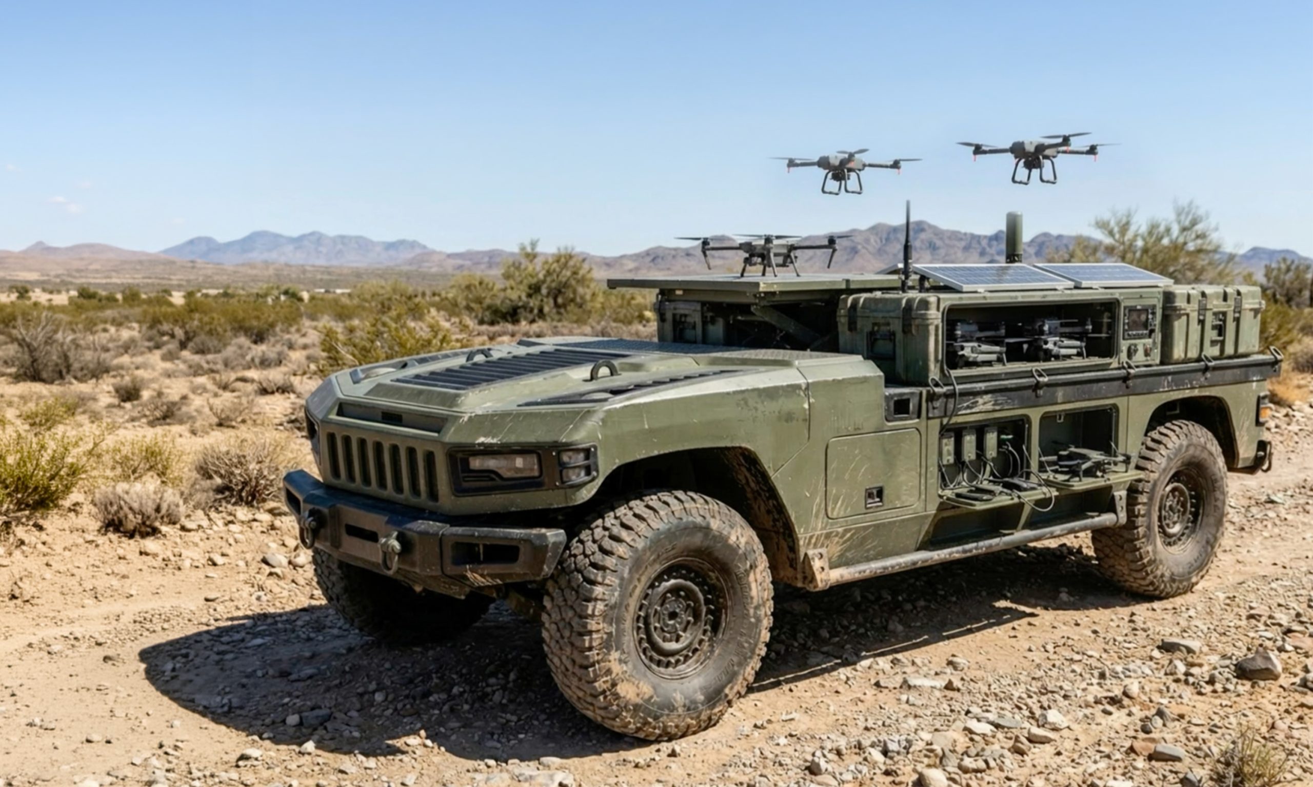 AM General Showcases Unmanned Ground Vehicle at Eurosatory
